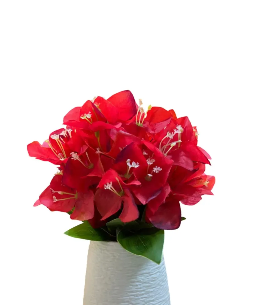 Premium Artificial Red Flower Bunch