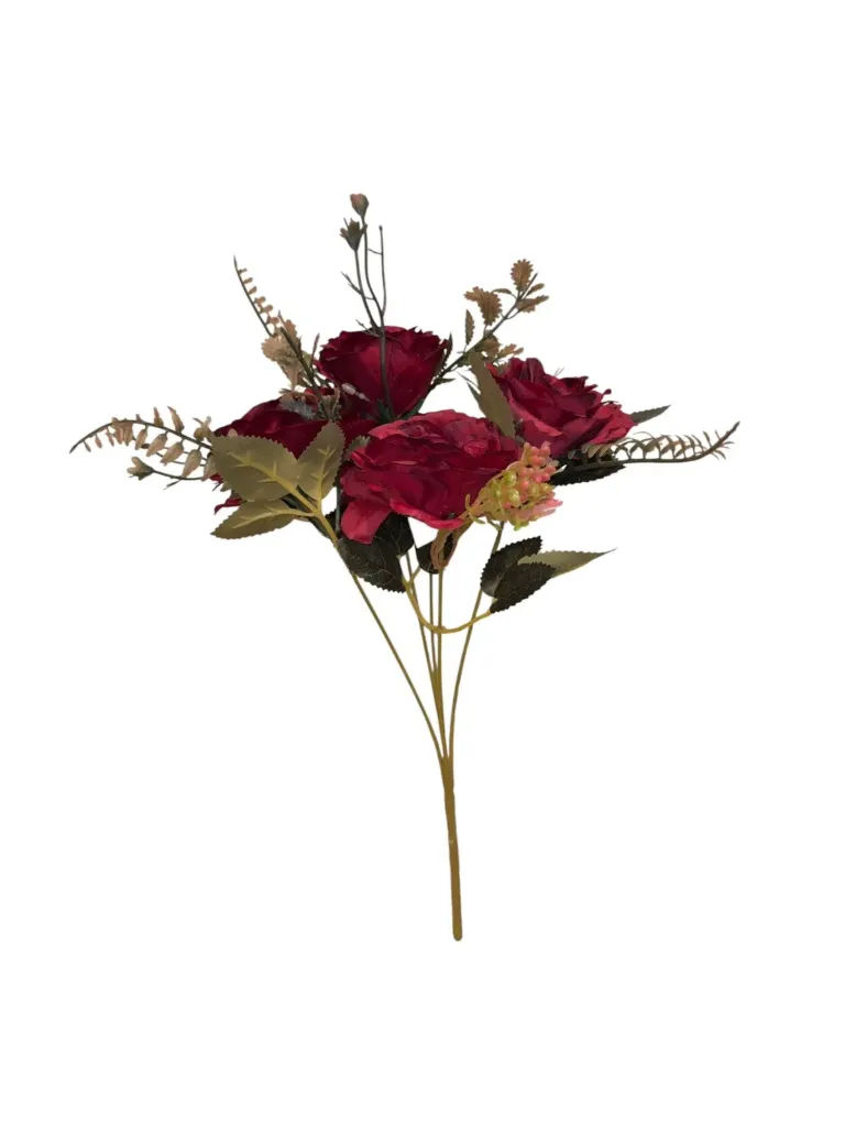Decorative Artificial Rose Floral Stem
