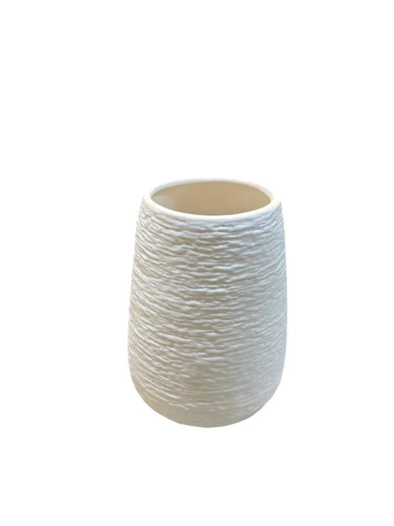 Premium Textured Ceramic Vase