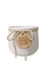 "Home Sweet Home" Plastic Pot