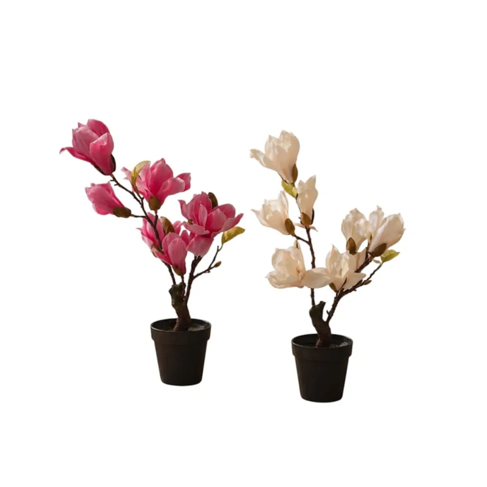 Artificial Magnolia Plant (Set of 2)