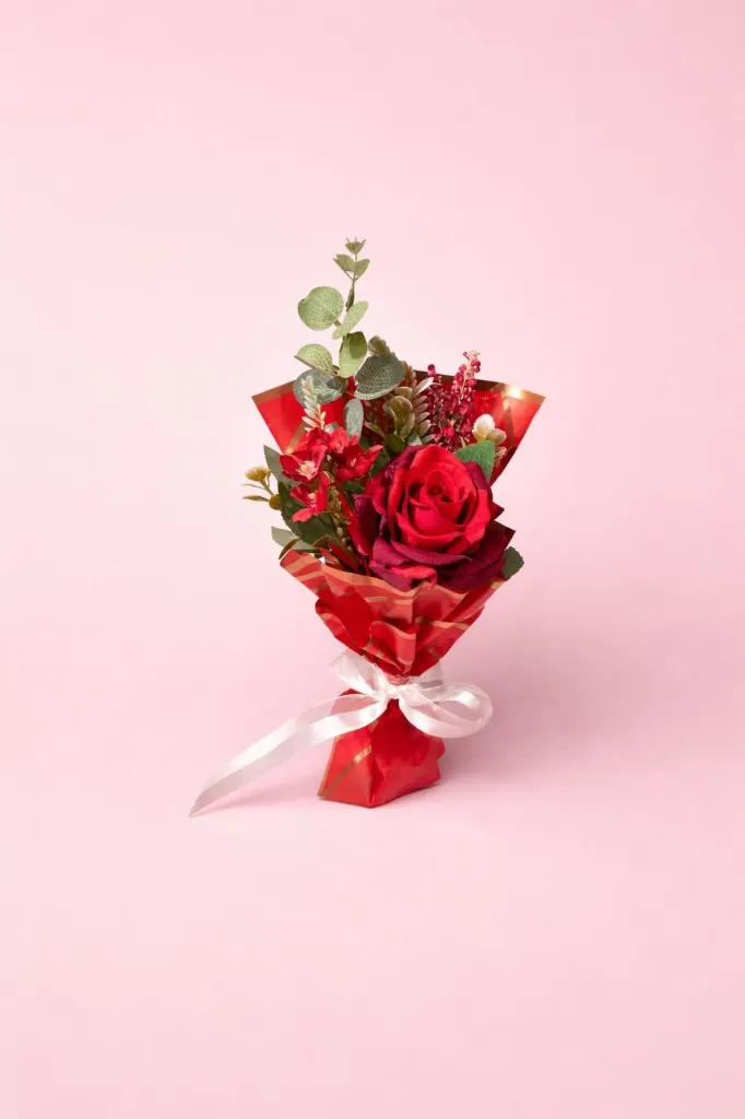 Artificial Red Bouquet